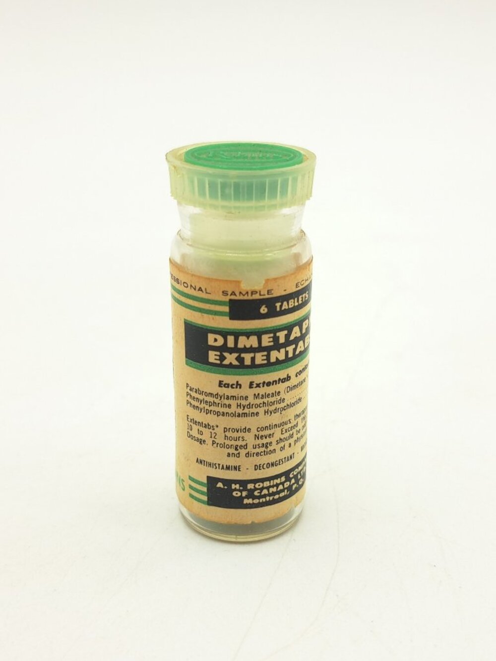 Vintage Medical Supplies Dimetapp